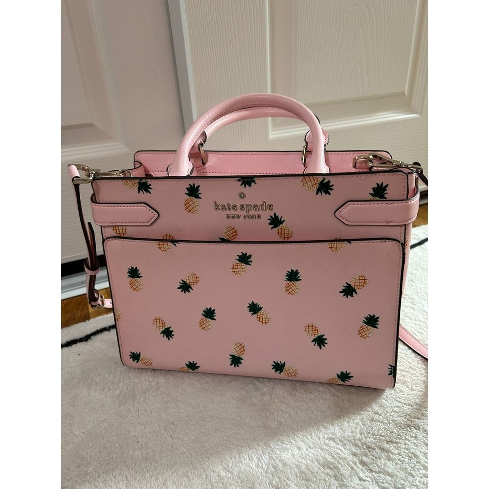 Kate Spade Medium Staci Pineapple Crossbody Bag